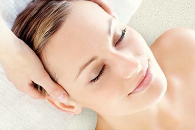 Pregnant womens day spa package, targeting discomfort in the back, neck, shoulders and feet. Includes a facial treatment.